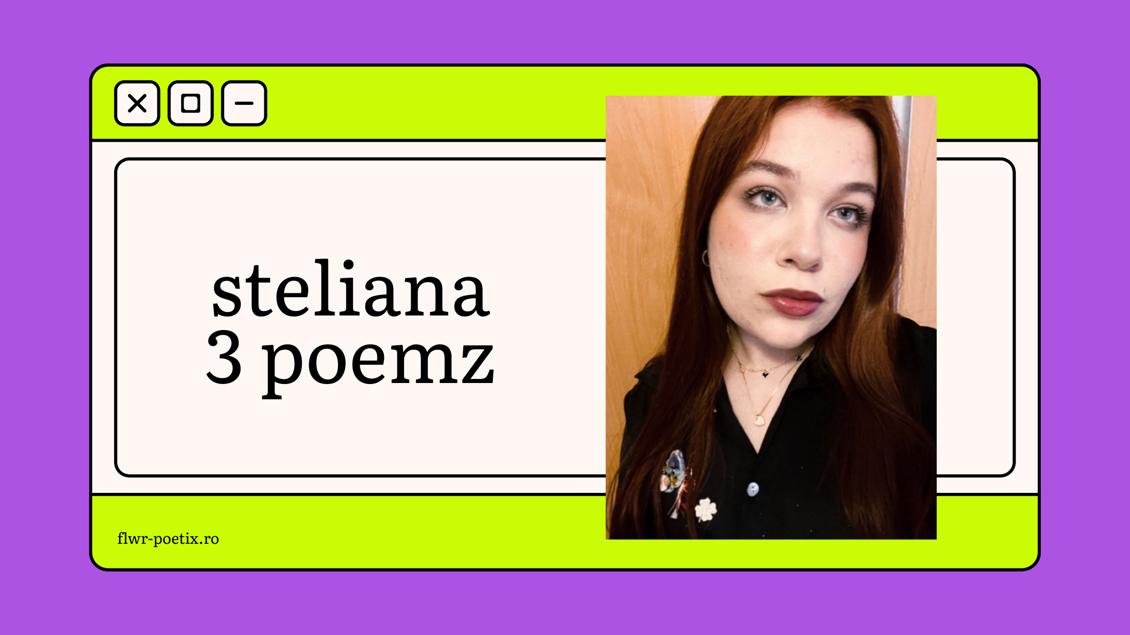 (steliana) poezii melodramatice, medicină și filosofia sărutului